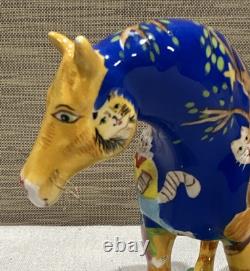 Trail of Painted Ponies- Pair of 2 Retired Porcelain Horse Collectible Figurines