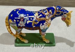 Trail of Painted Ponies- Pair of 2 Retired Porcelain Horse Collectible Figurines
