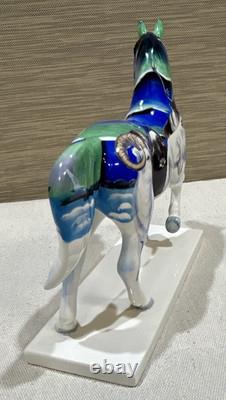 Trail of Painted Ponies- Pair of 2 Retired Porcelain Horse Collectible Figurines