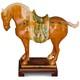 Us Seller Tang Dynasty Tri-color Glazed Ceramic Chinese Bay Horse Statue