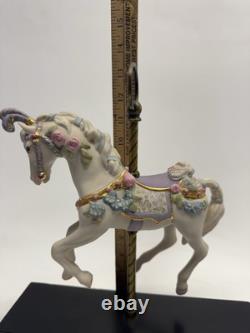 VINTAGE Cybis Sugarplum Porcelain Carousel Horse 12 L/Edition #142/750