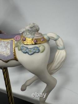 VINTAGE Cybis Sugarplum Porcelain Carousel Horse 12 L/Edition #142/750