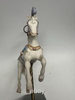 VINTAGE Cybis Sugarplum Porcelain Carousel Horse 12 L/Edition #142/750