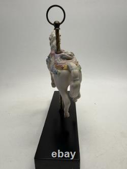 VINTAGE Cybis Sugarplum Porcelain Carousel Horse 12 L/Edition #142/750