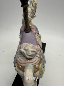 VINTAGE Cybis Sugarplum Porcelain Carousel Horse 12 L/Edition #142/750