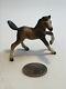 Vintage Horse Figurine Porcelain Unmarked (hagen Renaker Japan) Brown