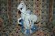 Vintage Horse Figurine Withgal From Europe Marked Xk