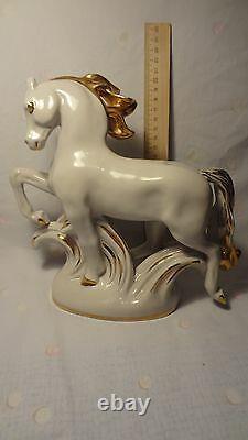 VINTAGE Porcelain! Soviet Figurine The Horse, Lomonosov LFZ