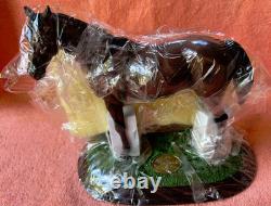 VINTAGE RARE Danbury Mint SEABISCUIT Race Horse Figurine Porcelain NEW FREE SHIP