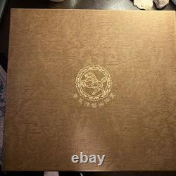 VINTAGE TANG DYNASTY WAR HORSE FIGURINE GLAZED CERAMIC CHINA STATUE In Orig box