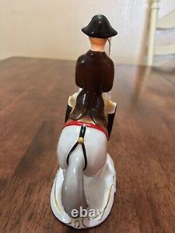 VNTG Keramos Wien Lipizzaner Horse Rider Levade 5478 Austria Porcelain Figurine