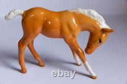 VTG Beswick England Foal Figurine Glossy Collectible Porcelain Horse