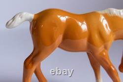 VTG Beswick England Foal Figurine Glossy Collectible Porcelain Horse