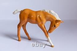 VTG Beswick England Foal Figurine Glossy Collectible Porcelain Horse