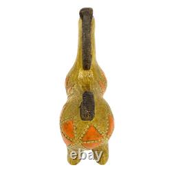 VTG Bitossi Pottery Yellow Horse Aldo Londi 10