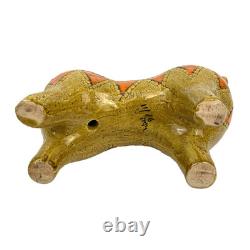 VTG Bitossi Pottery Yellow Horse Aldo Londi 10