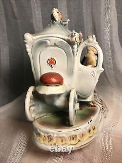 VTG Grafenthal Germany c1880's Colonial Horse Carriage Courting Couple Figurine