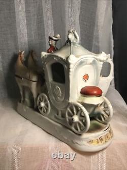VTG Grafenthal Germany c1880's Colonial Horse Carriage Courting Couple Figurine
