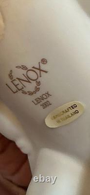 VTG, LENOX, 2002, The Sweethearts Carousel Horse. Hand Painted. 24K Accents. COA! (H8)