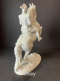 VTG Royal Vienna Augarten Wien Porcelain Figurine Spanish Riding School Horse