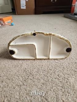 Very Rare German Porcelain Coach Princess Horses & Carriage Figurine HTF