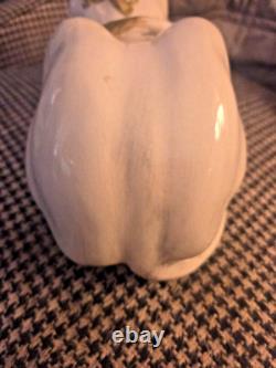 Very Rare Vintage Nora Fenton Italian Majolica Unicorn Horse With Lions' Tail