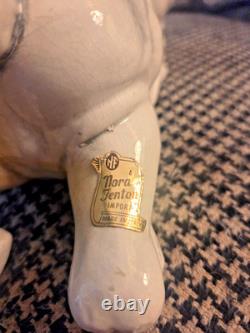 Very Rare Vintage Nora Fenton Italian Majolica Unicorn Horse With Lions' Tail