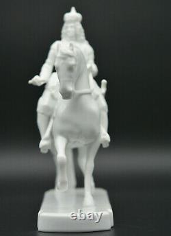 Very finely detailed Rosenthal s Jan Wellem on horse Figurine Porcelain