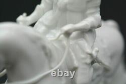 Very finely detailed Rosenthal s Jan Wellem on horse Figurine Porcelain