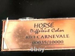 Very, very Rare! Horse of a Different Color RIO CARNEVALE 2012 #32/10000