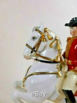 Vienna Augarten Wien Porcelain Spanish Riding School Horse & Rider Levade