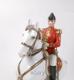 Vienna Augarten Wien Porcelain Spanish Riding School Horse & Rider Pirouette