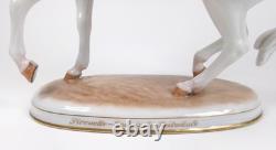 Vienna Augarten Wien Porcelain Spanish Riding School Horse & Rider Pirouette
