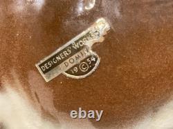 Vintage 1954-1957 Hagen-Renaker DW Hereford DOMINO CERAMIC BULL NEEDS REPAIR