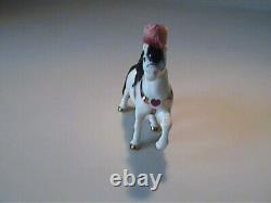 Vintage 1955 Miniature Hagen Renaker Circus Horse With Red Plume