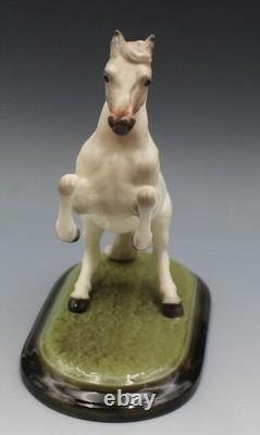 Vintage 1960's San Dimas Hagen Renaker Ceramic Lipizzaner Horse Sculpture 6
