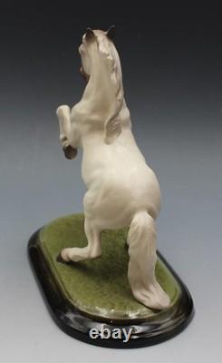 Vintage 1960's San Dimas Hagen Renaker Ceramic Lipizzaner Horse Sculpture 6