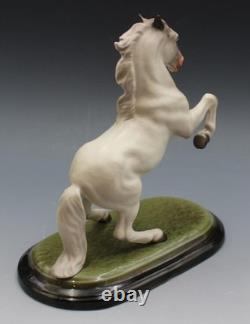 Vintage 1960's San Dimas Hagen Renaker Ceramic Lipizzaner Horse Sculpture 6