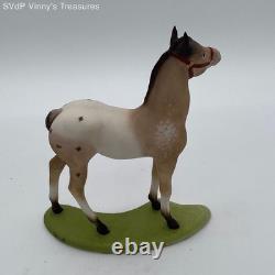Vintage 1970 Cybis Appaloosa Colt Horse Figurine Hand Painted