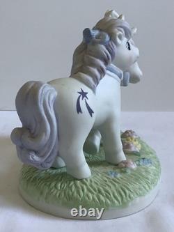 Vintage 1985 My Little Pony Wedding Prance Hasbro G1 Porcelain Figurine with Tag