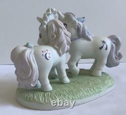 Vintage 1985 My Little Pony Wedding Prance Hasbro G1 Porcelain Figurine with Tag