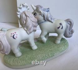 Vintage 1985 My Little Pony Wedding Prance Hasbro G1 Porcelain Figurine with Tag