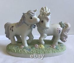Vintage 1985 My Little Pony Wedding Prance Hasbro G1 Porcelain Figurine with Tag