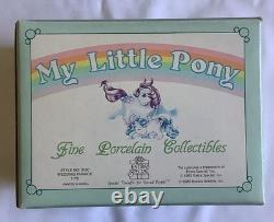 Vintage 1985 My Little Pony Wedding Prance Hasbro G1 Porcelain Figurine with Tag