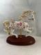 Vintage 2002 Lenox Valentines The Sweathearts Carousel Horse Love