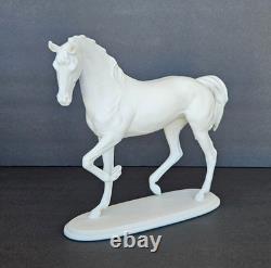 Vintage AK Kaiser Porcelain Figurine Horse Halla by G Bochmann