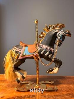Vintage American Carousel Horse Figurine 706/2500 Third Edition Jeweled Horsesho