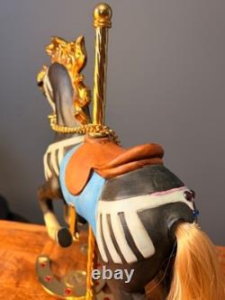 Vintage American Carousel Horse Figurine 706/2500 Third Edition Jeweled Horsesho