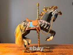 Vintage American Carousel Horse Figurine 706/2500 Third Edition Jeweled Horsesho
