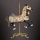 Vintage American Porcelain Carousel By Tobin Fraley Signed Numbered 7336/9500